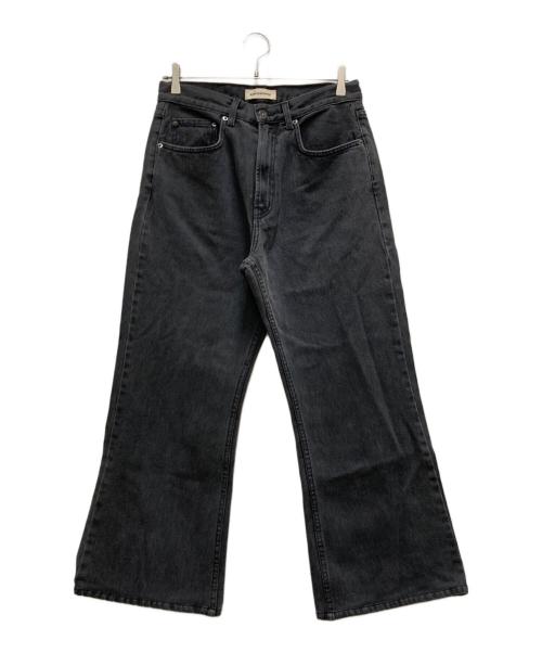 BARE KNUCKLES（ベアナックル）BARE KNUCKLES (ベアナックル) Serge Loose Bootcut Jeans ブラック サイズ:不明の古着・服飾アイテム