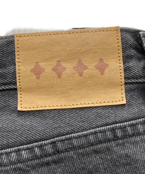 BARE KNUCKLES（ベアナックル）BARE KNUCKLES (ベアナックル) Serge Loose Bootcut Jeans ブラック サイズ:不明の古着・服飾アイテム