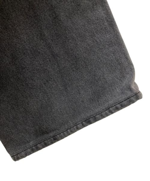 BARE KNUCKLES（ベアナックル）BARE KNUCKLES (ベアナックル) Serge Loose Bootcut Jeans ブラック サイズ:不明の古着・服飾アイテム