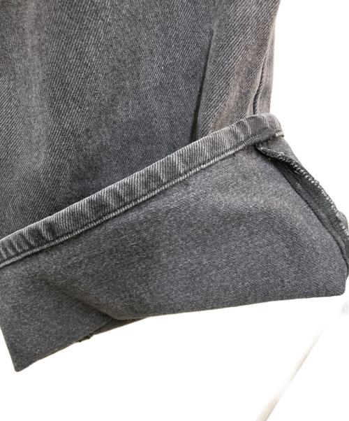 BARE KNUCKLES（ベアナックル）BARE KNUCKLES (ベアナックル) Serge Loose Bootcut Jeans ブラック サイズ:不明の古着・服飾アイテム