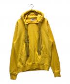 AMBUSHアンブッシュ）の古着「MULTICORD HOODIE」｜イエロー