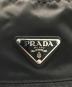 中古・古着 PRADA (プラダ) RE NYLONロゴプレートバケットハット ブラック サイズ:L：35000円