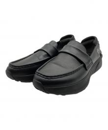 DESCENTE ALLTERRAIN（デザイント オルテライン）の古着「VERTHER SNOW LEATHER」｜ブラック