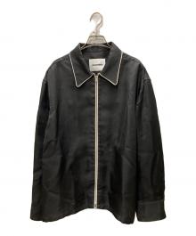 JIL SANDER（ジルサンダー）の古着「SHIRT 171/ジップブルゾン」｜ブラック