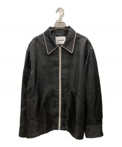 中古・古着通販】HERMES (エルメス) ラムレザージャケット ブラック