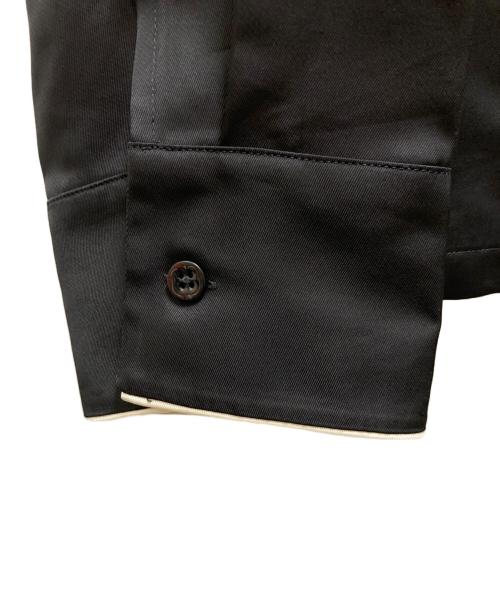 JIL SANDER（ジルサンダー）JIL SANDER (ジルサンダー) SHIRT 171/ジップブルゾン ブラック サイズ:48の古着・服飾アイテム
