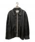 JIL SANDER（ジルサンダー）の古着「SHIRT 171/ジップブルゾン」｜ブラック