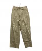anukeアンヌーク）の古着「Twill Loose Pants」｜ベージュ
