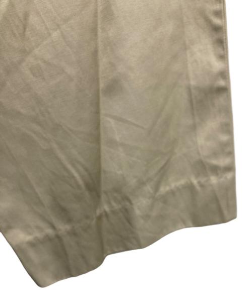 anuke（アンヌーク）ANUKE (アンヌーク) Twill Loose Pants ベージュ サイズ:36の古着・服飾アイテム