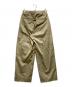ANUKE (アンヌーク) Twill Loose Pants ベージュ サイズ:36：8000円