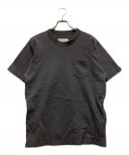 sacaiサカイ）の古着「Side Zip Cotton T-Shirt」｜グレー