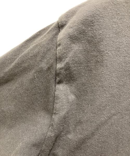 sacai（サカイ）sacai (サカイ) Side Zip Cotton T-Shirt グレー サイズ:2の古着・服飾アイテム