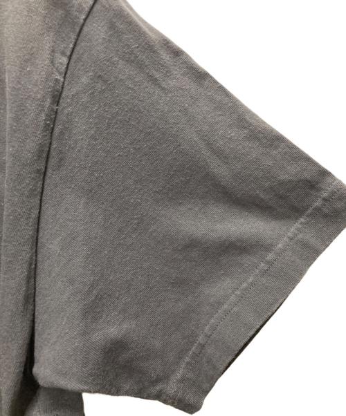sacai（サカイ）sacai (サカイ) Side Zip Cotton T-Shirt グレー サイズ:2の古着・服飾アイテム