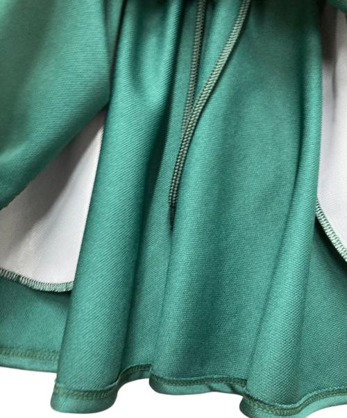 BEAMS COUTURE（ビームス クチュール）BEAMS COUTURE (ビームス クチュール) RURU MARY'S (ルルメリー) お花のティグレ ジャージ スカート グリーン サイズ:FREEの古着・服飾アイテム