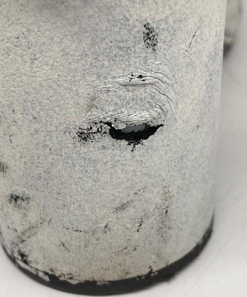 Maison Margiela（メゾンマルジェラ）Maison Margiela (メゾンマルジェラ) ペンキ加工足袋ブーツ ホワイト サイズ:37の古着・服飾アイテム