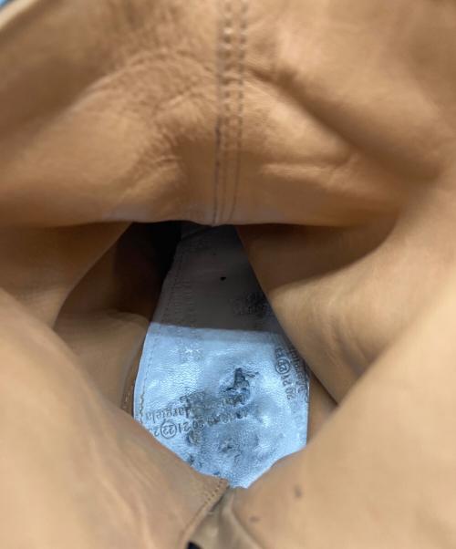 Maison Margiela（メゾンマルジェラ）Maison Margiela (メゾンマルジェラ) ペンキ加工足袋ブーツ ホワイト サイズ:37の古着・服飾アイテム