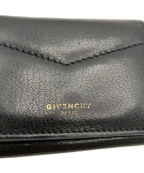 GIVENCHY（ジバンシィ）GIVENCHY (ジバンシィ) EDGE ミニウォレット ブラックの古着・服飾アイテム