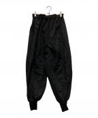IIROTイロット）の古着「Taffeta Wide Trousers」｜ブラック