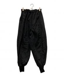 IIROT（イロット）の古着「Taffeta Wide Trousers」｜ブラック