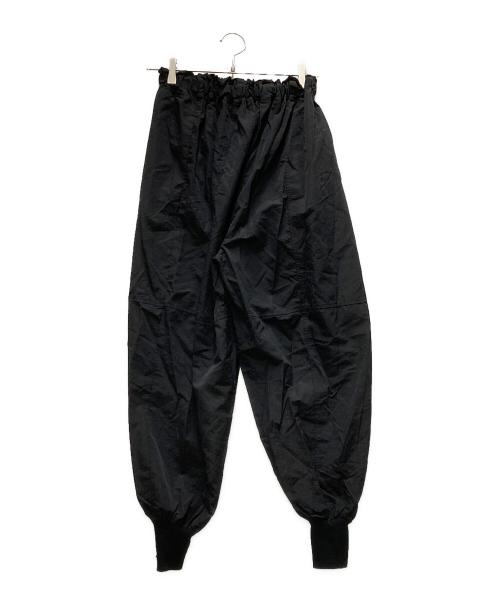 IIROT（イロット）IIROT (イロット) Taffeta Wide Trousers ブラック サイズ:36の古着・服飾アイテム