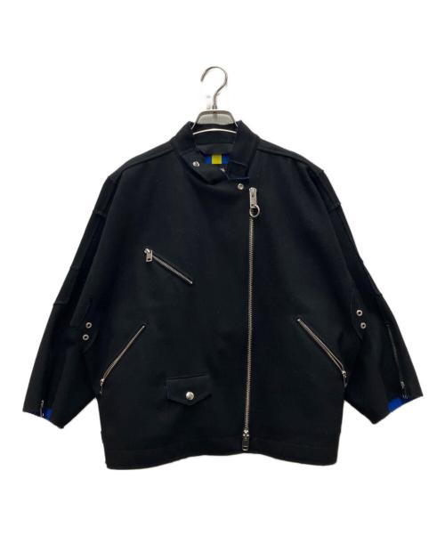 DIESEL（ディーゼル）DIESEL (ディーゼル) ダブルライダースジャケット ブラック サイズ:XSの古着・服飾アイテム