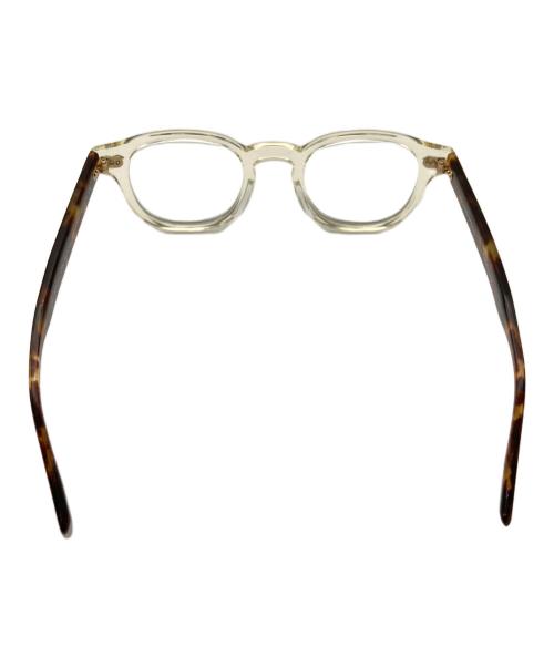 NOCHINO OPTICAL（ノチノオプティカル）NOCHINO OPTICAL (ノチノオプティカル) CITRON & AMBER X L.SMOKE GREEN ブラウン×グリーン サイズ:46□23 144の古着・服飾アイテム