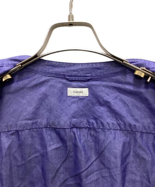 BLURHMS（ブラームス）blurhms (ブラームス) Polish Chambray Band Collar Shirt ネイビー サイズ:4の古着・服飾アイテム