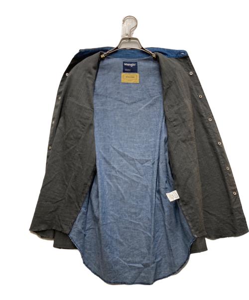 Wrangler（ラングラー）Wrangler (ラングラー) SEVEN BY SEVEN (セブンバイセブン) COMBINATION WESTERN SHIRTS グレー サイズ:Sの古着・服飾アイテム