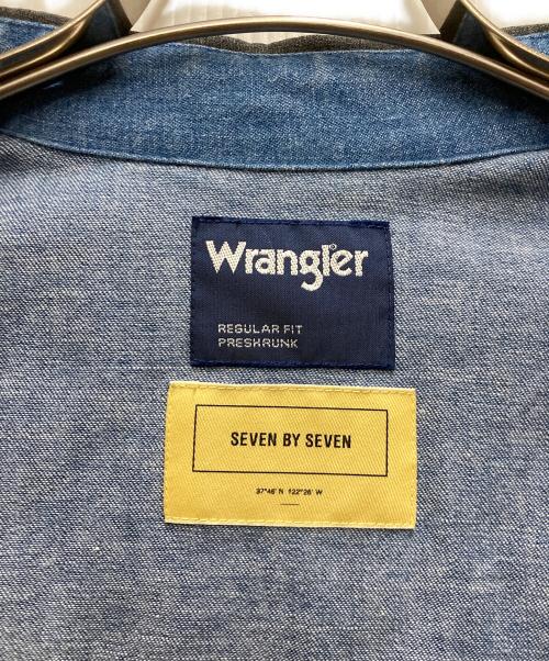 Wrangler（ラングラー）Wrangler (ラングラー) SEVEN BY SEVEN (セブンバイセブン) COMBINATION WESTERN SHIRTS グレー サイズ:Sの古着・服飾アイテム