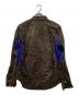 UNDERCOVERISM (アンダーカバーイズム) 05SS Raw Cutout チェックシャツ ブラウン サイズ:2：10000円