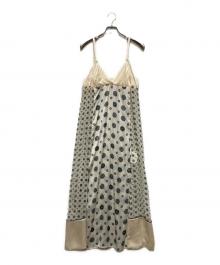 sacai（サカイ）の古着「Komon Print Dress」｜ベージュ