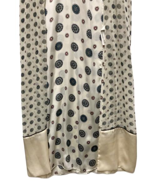 sacai（サカイ）sacai (サカイ) Komon Print Dress ベージュ サイズ:1の古着・服飾アイテム