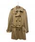 BURBERRY（バーバリー）の古着「裏地ノバチェックトレンチコート」｜ベージュ