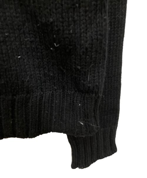 POLO RALPH LAUREN（ポロ・ラルフローレン）POLO RALPH LAUREN (ポロ・ラルフローレン) クレストタートルネックセーター ブラック サイズ:Sの古着・服飾アイテム