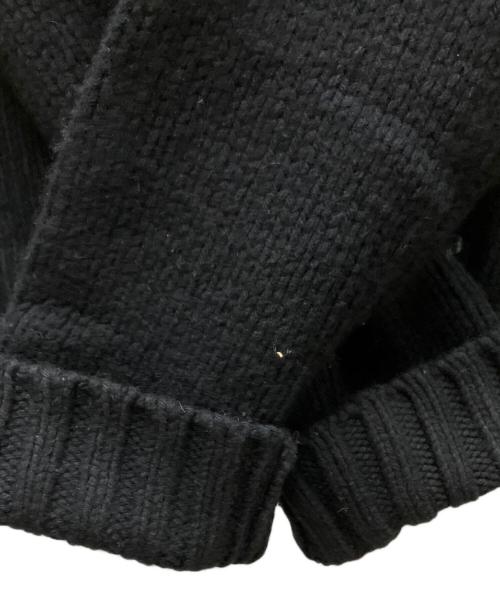 POLO RALPH LAUREN（ポロ・ラルフローレン）POLO RALPH LAUREN (ポロ・ラルフローレン) クレストタートルネックセーター ブラック サイズ:Sの古着・服飾アイテム