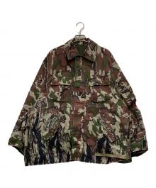ALPHA×beautiful people（アルファ×ビューティフルピープル）の古着「26SS double-end camouflage field jacket」｜グリーン