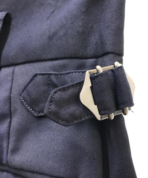 intch.（インチ）intch. (インチ) Shank Super110's Wool Wide Slacks ネイビー サイズ:Mの古着・服飾アイテム
