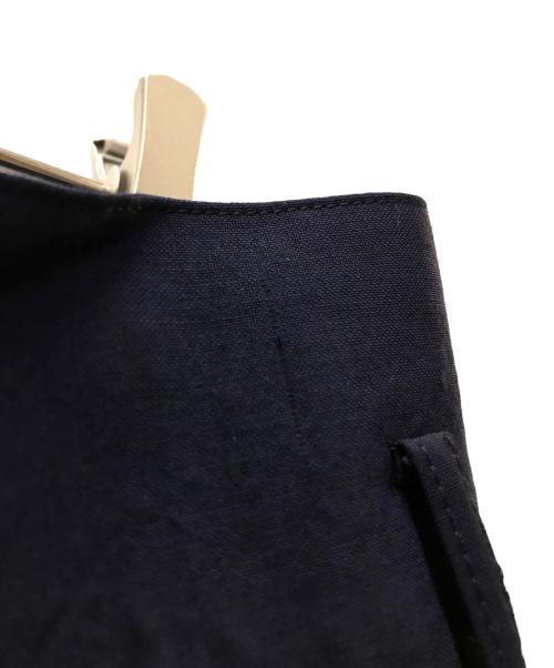 intch.（インチ）intch. (インチ) Shank Super110's Wool Wide Slacks ネイビー サイズ:Mの古着・服飾アイテム