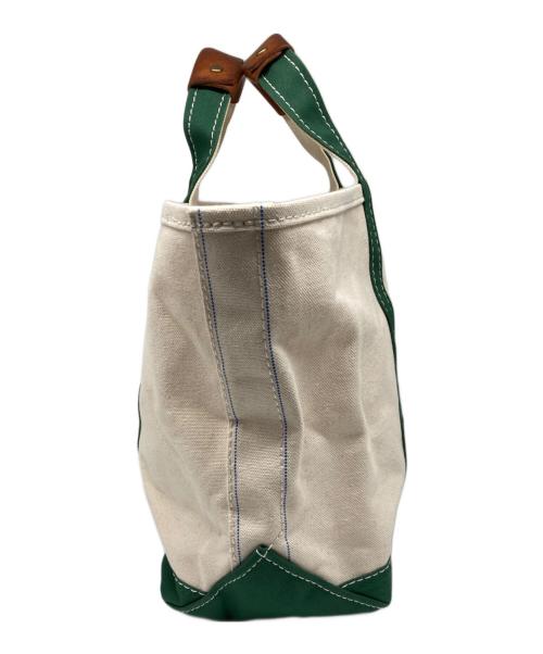 BARKOUTSIDERS（バークアウトサイダーズ）BARKOUTSIDERS (バークアウトサイダーズ) BLUE LINES TOTE 80s ベージュの古着・服飾アイテム