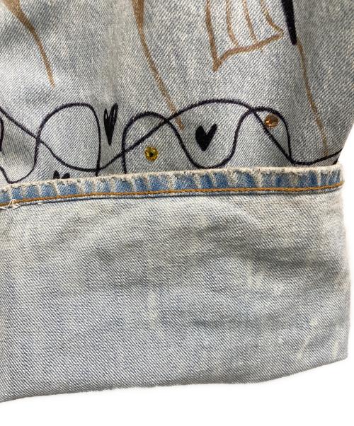 Acne studios（アクネ ストゥディオズ）Acne studios (アクネ ストゥディオズ) ルーズフィットトラウザーズ - 1981 ブルー サイズ:XXSの古着・服飾アイテム
