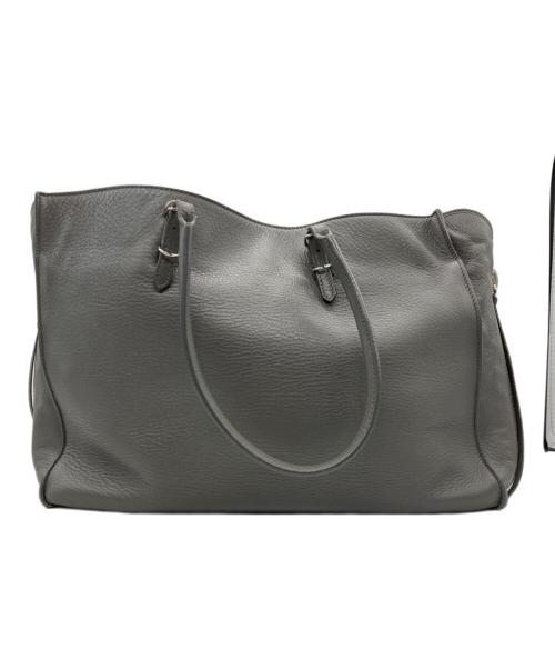 BALENCIAGA（バレンシアガ）BALENCIAGA (バレンシアガ) ペーパー/トートバッグ グレーの古着・服飾アイテム