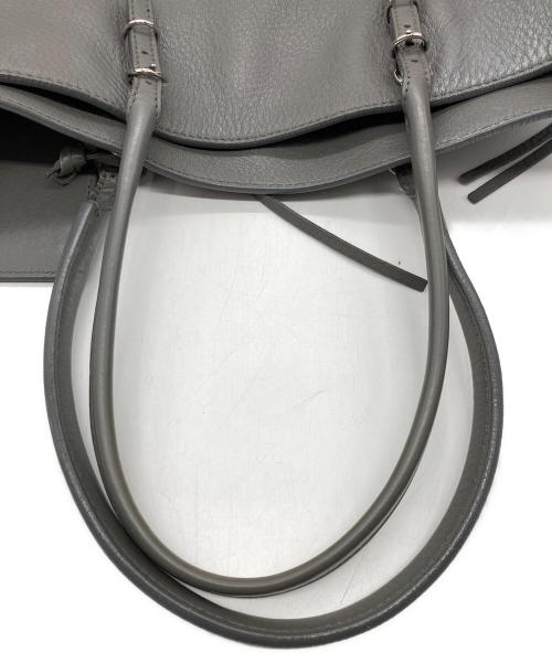 BALENCIAGA（バレンシアガ）BALENCIAGA (バレンシアガ) ペーパー/トートバッグ グレーの古着・服飾アイテム