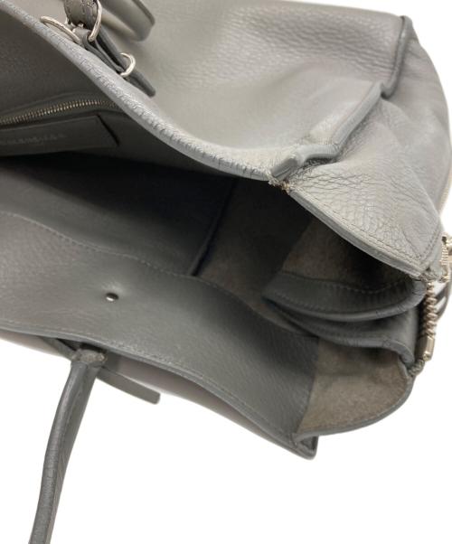 BALENCIAGA（バレンシアガ）BALENCIAGA (バレンシアガ) ペーパー/トートバッグ グレーの古着・服飾アイテム