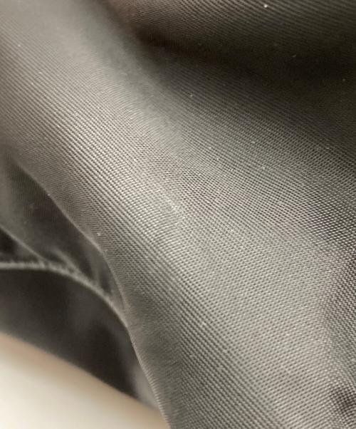 PRADA（プラダ）PRADA (プラダ) Re-Nylon xサフィアーノレザー トートバッグ ブラックの古着・服飾アイテム