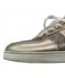 中古・古着 JIMMY CHOO (ジミーチュウ) TERIスニーカー ホワイト×ゴールド サイズ:37：20000円