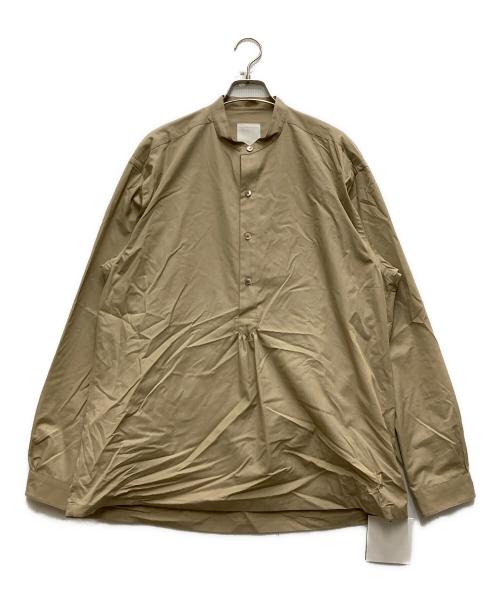 HUM VENT（ヒューベント）HUM VENT (ヒューベント) SOMNUM SHIRT ベージュ サイズ:3の古着・服飾アイテム