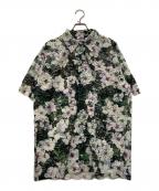 NON TOKYOノントーキョー）の古着「LACE HALF SLEEVE SHIRT & LACE SCARF」｜グリーン×ホワイト