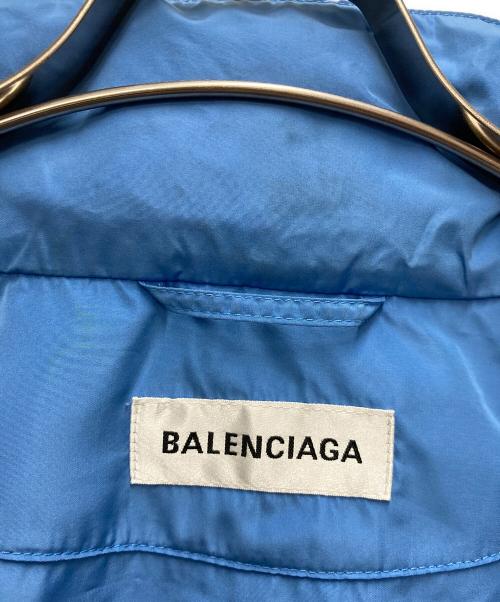 BALENCIAGA（バレンシアガ）BALENCIAGA (バレンシアガ) ロゴ ウインドブレーカー ブルー サイズ:34の古着・服飾アイテム