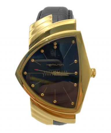 中古・古着通販】HAMILTON (ハミルトン) 腕時計 ブラック｜ブランド