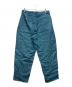 FLAGSTUFF (フラグスタフ) CIRCLE PATTERN TROUSERS ブルー サイズ:L：8000円